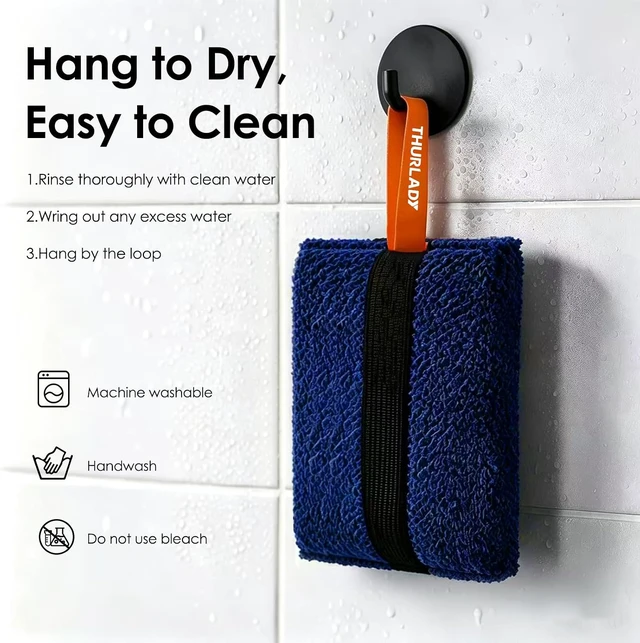 Alt view image 5 of 7 - Rough Texture Exfoliating Body Scrubber