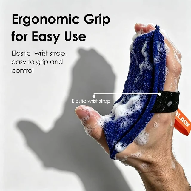 Alt view image 6 of 7 - Rough Texture Exfoliating Body Scrubber