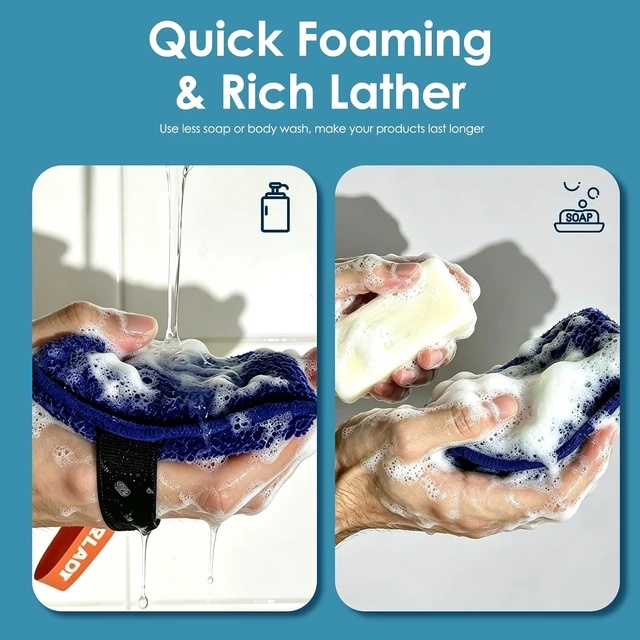 Alt view image 7 of 7 - Rough Texture Exfoliating Body Scrubber
