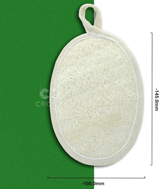 Alt view image 2 of 7 - Pure Natural Loofah Sponge for Body Exfoliation and Shower Cleaning