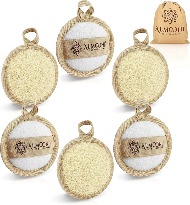 Main image of Natural Loofah Facial Exfoliating Pads from Egypt