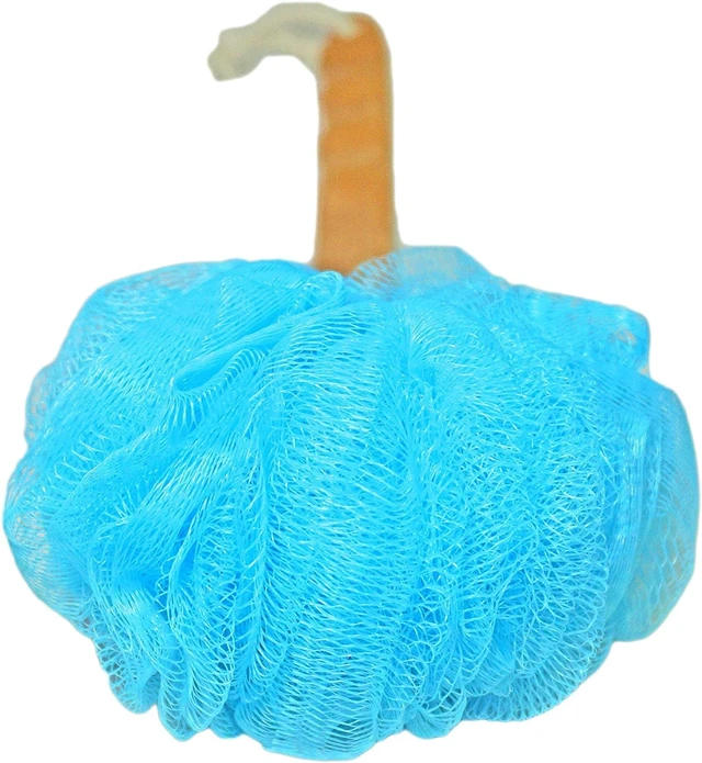Alt view image 5 of 5 - Dual Pack Long Handle Wooden Bath Scrubber - Natural Luffa Back & Body Exfoliating Brush for Men and Women - Easy Reach Shower Wash Applicator