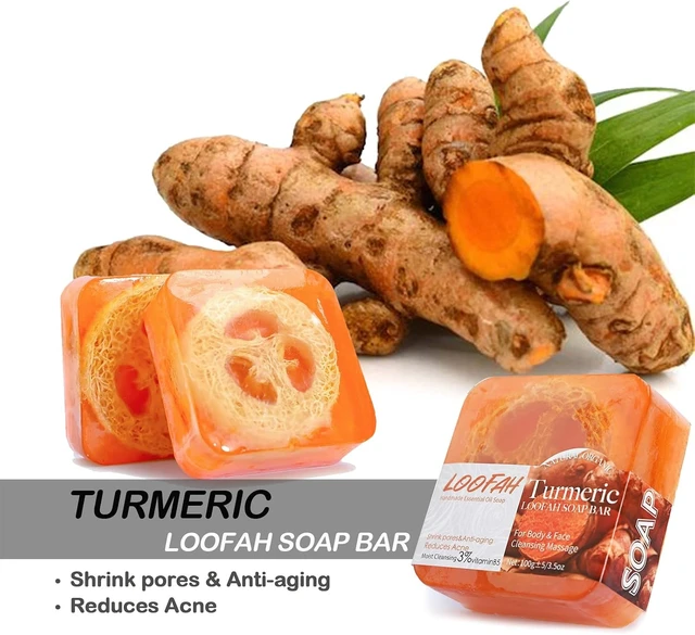 Alt view image 2 of 7 - Natural Loofah Exfoliating Soap for Face and Body