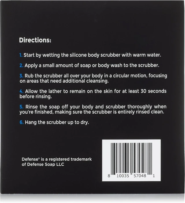 Alt view image 7 of 7 - Silicone Body Cleansing Scrubber for