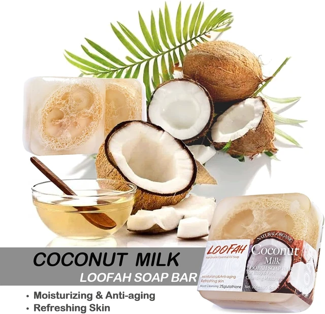 Alt view image 3 of 7 - Natural Loofah Exfoliating Soap for Face and Body