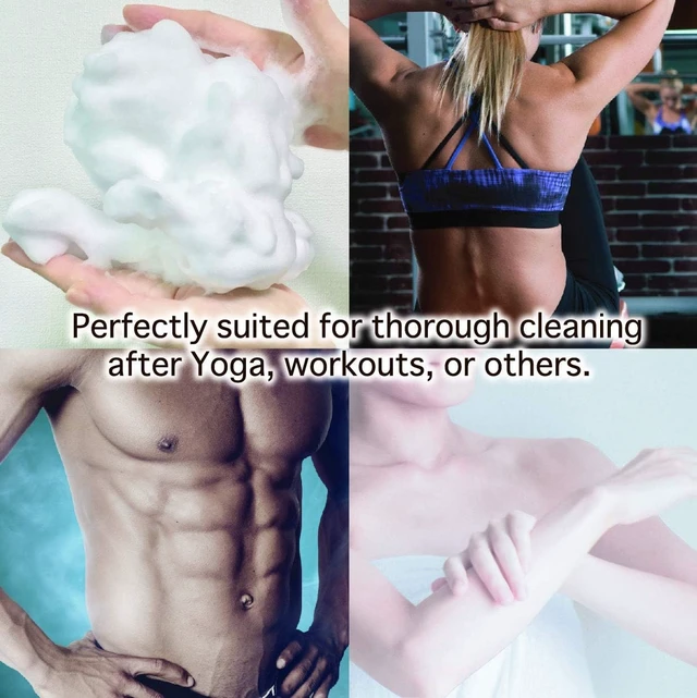 Alt view image 4 of 5 - Unisex Loofah Towel, Japanese Extra Rough Exfoliating Washcloth - High Foam Back Scrubber for Dead Skin Removal