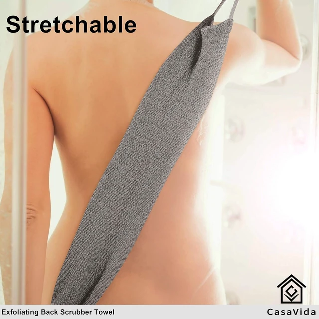 Alt view image 5 of 5 - Dual Pack Exfoliating Shower Back Scrubber