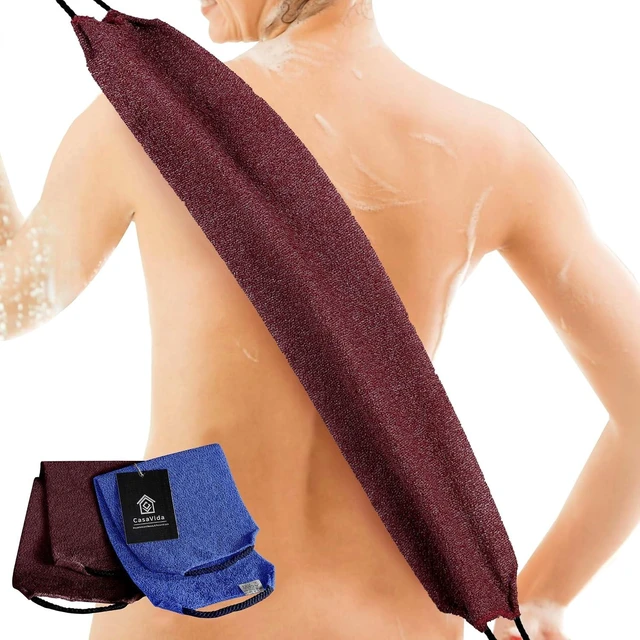 Main image of Dual Pack Exfoliating Shower Back Scrubber