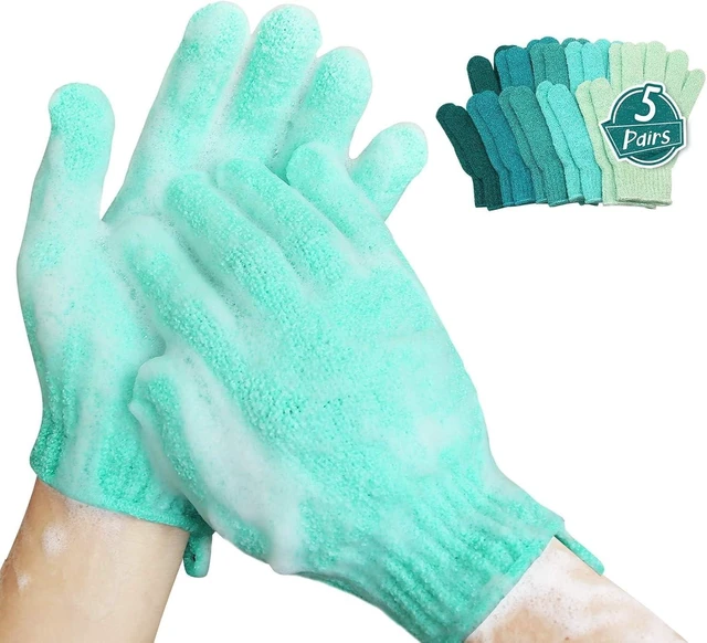 Main image of Deep Cleansing Bath Sponge Loofah for Dead Skin Removal & Washing, Body Exfoliating Scrub Gloves