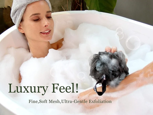 Alt view image 2 of 6 - Large Loofah Sponge Body Exfoliator
