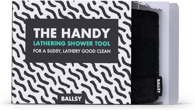Alt view image 2 of 6 - Loofah for Men, Male Shower Pouf, Convenient Bath Sponge