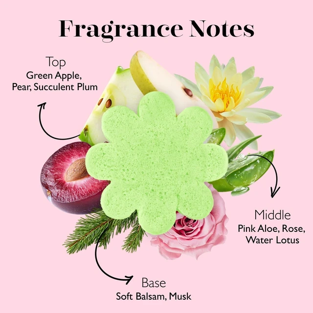 Alt view image 3 of 7 - USA Made, Cruelty-Free & Dermatologist Tested, Spongelle Pink Aloe Eco Series Exfoliating Body Scrubber - Biodegradable Vegan Bath Loofah for Men and Women