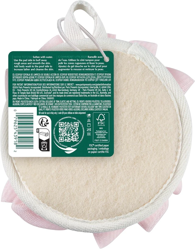 Alt view image 2 of 5 - Double-Sided Face Cleansing Sponge