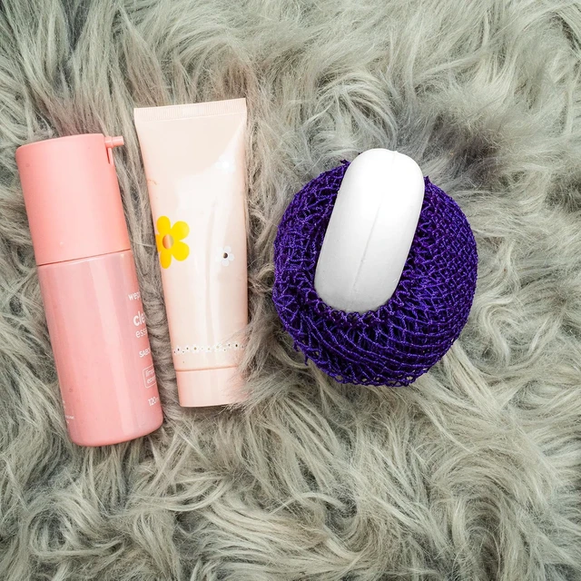 Alt view image 6 of 7 - Deep Exfoliating Washcloth for Smooth Skin, Extra Long Stretch Bath Sponge for Shower, Premium Authentic Exfoliating Body Scrubber, African Net Sponge