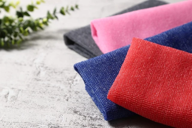 Alt view image 5 of 7 - High Foam Lathering Texture for Men & Women, Deep Cleaning Washcloth for Back and Dead Skin Removal, Japanese Exfoliating Body Scrub Towel