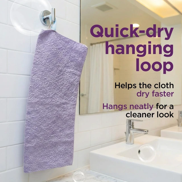 Alt view image 5 of 7 - Flexible Body Wash Cloth for Smooth Skin, Love Being Scrubbed Stretchy Exfoliating Back Scrubber for Shower and Bath