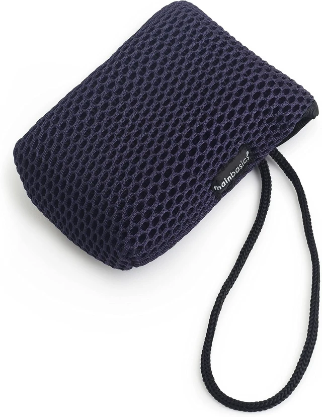 Alt view image 3 of 5 - Dual-Sided Exfoliating Body Scrubber Soap Pouch