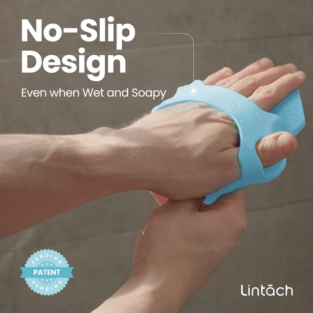 Alt view image 2 of 7 - Gentle Exfoliating Sponge for Shower, Silicone Body Wash Brush
