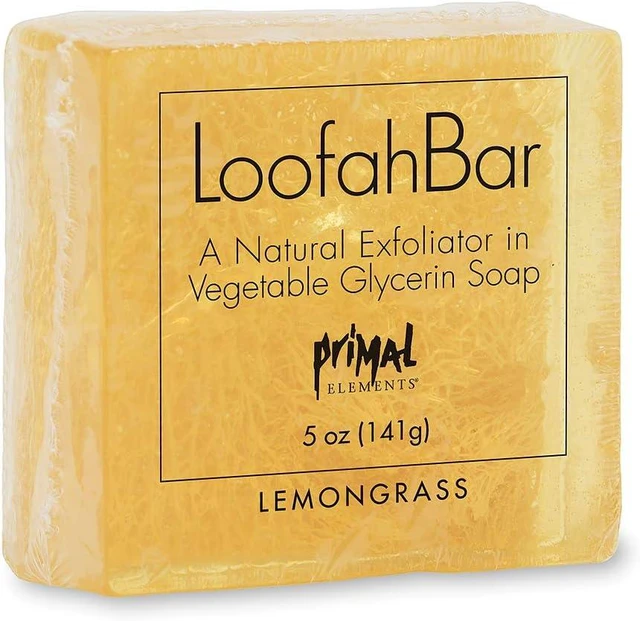Main image of Lemongrass Loofah Exfoliating Soap Bar