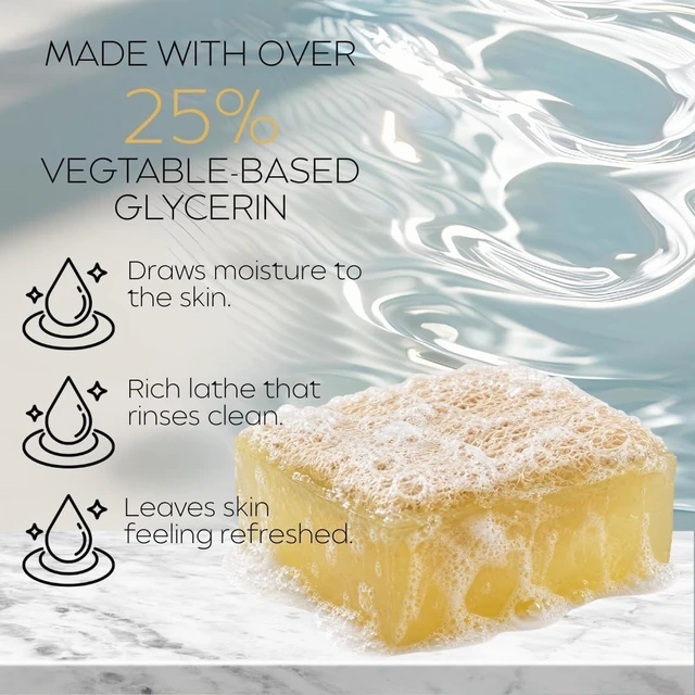 Alt view image 4 of 7 - Lemongrass Loofah Exfoliating Soap Bar