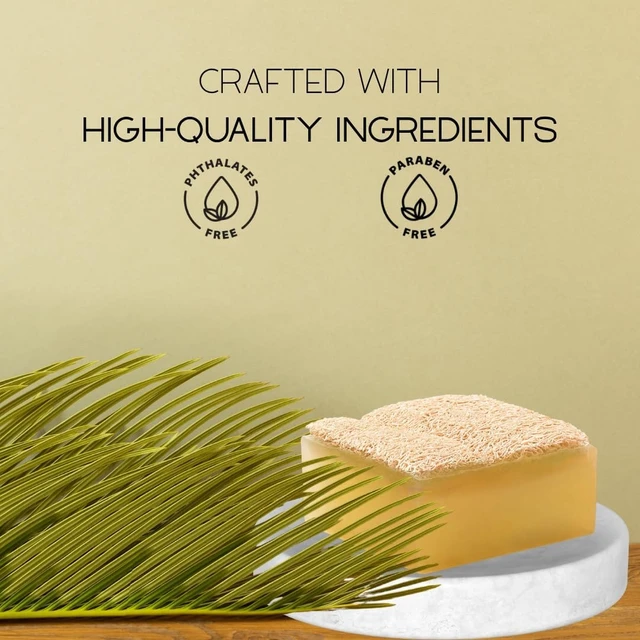 Alt view image 6 of 7 - Lemongrass Loofah Exfoliating Soap Bar