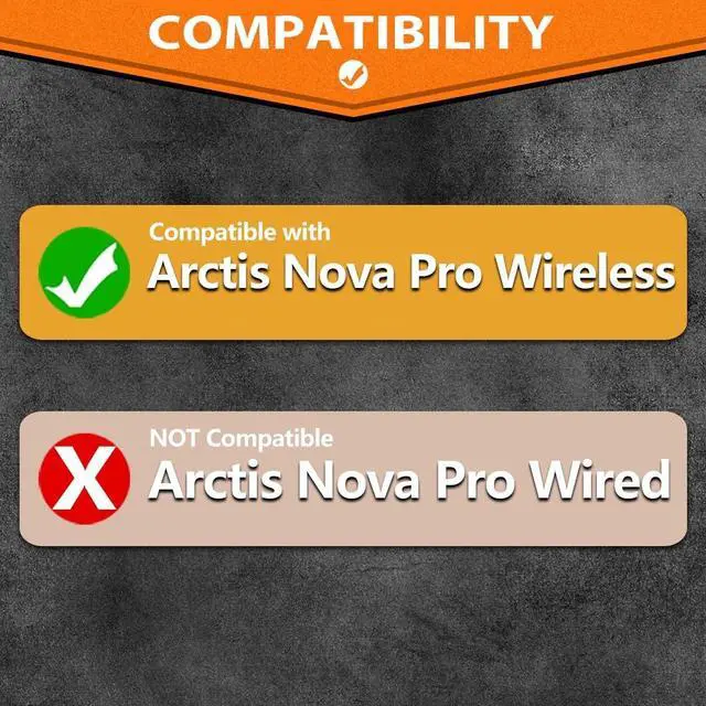 Alt view image 2 of 7 - Nova Pro Wireless Replacement Earpads for Arctis Nova Pro Wireless Headset by, Improved Durability and Sound Isolation I Add Thickness (Breathable Mesh)