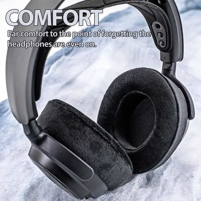 Alt view image 6 of 7 - Nova Pro Wireless Replacement Earpads for Arctis Nova Pro Wireless Headset by, Improved Durability and Sound Isolation I Add Thickness (Soft Velour)
