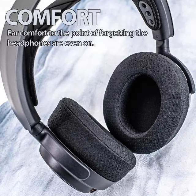 Alt view image 6 of 7 - Nova Pro Wireless Replacement Earpads for Arctis Nova Pro Wireless Headset by, Improved Durability and Sound Isolation I Add Thickness (Breathable Mesh)