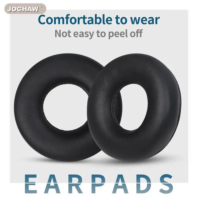 Alt view image 5 of 7 - Replacement Ear Pads for Headphones - Compatible for Sony WH-CH520 | Premium Protein Leather Cushions with Soft Memory Foam for Comfort - Black