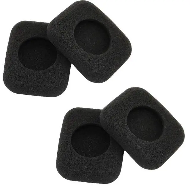 Main image of Replacement Earpads Compatible for Bang & Olufsen B&O Beoplay Form 2 2i Headphones Earphone Ear Pads Cover Sponge Square Foam Ultra Soft Cushions Durable Comfortable Black 4PCS
