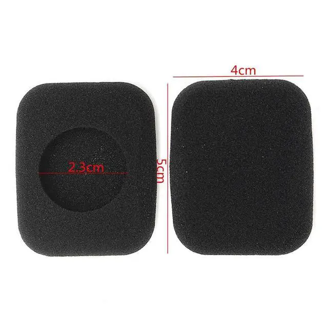Alt view image 7 of 7 - Replacement Earpads Compatible for Bang & Olufsen B&O Beoplay Form 2 2i Headphones Earphone Ear Pads Cover Sponge Square Foam Ultra Soft Cushions Durable Comfortable Black 4PCS