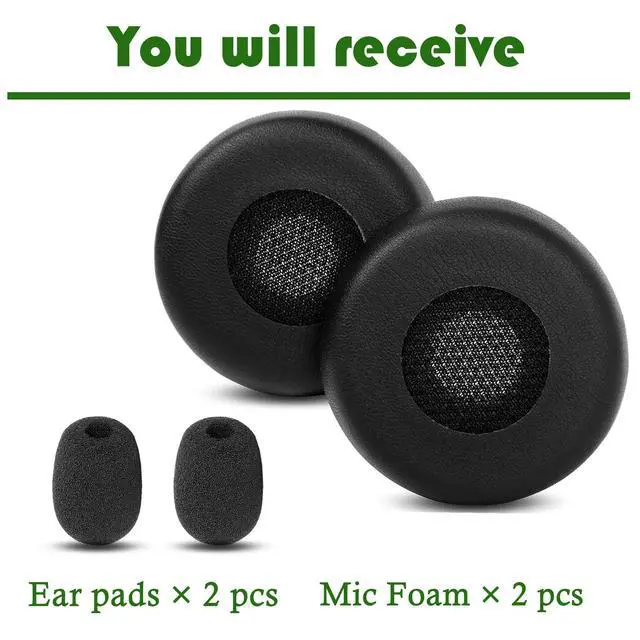 Alt view image 5 of 6 - PRO 920 Earpads Replacement Ear Cushions Compatible with Jabra HSC040W Evolve 75/75+ / 75 UC / 75 MS Headphones Earcups Parts