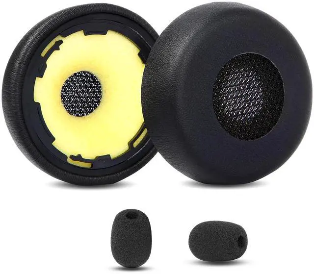 Main image of PRO 920 Earpads Replacement Ear Cushions Compatible with Jabra HSC040W Evolve 75/75+ / 75 UC / 75 MS Headphones Earcups Parts