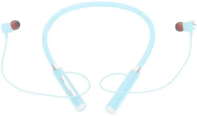 Main image of Neckband Bluetooth Headphones, Cordless Earbuds, IPX5 Magnetic Earphone, 8Hrs Long Playtime, for Home, Traveling, Outdoor, Business Trips (Blue)