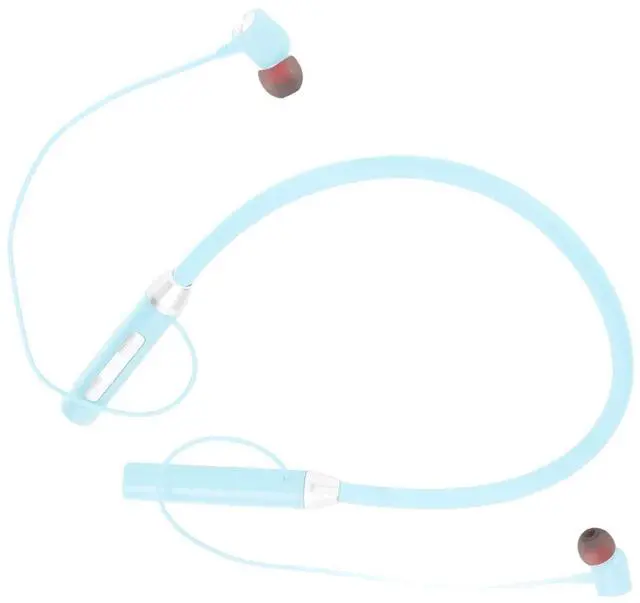 Alt view image 6 of 7 - Neckband Bluetooth Headphones, Cordless Earbuds, IPX5 Magnetic Earphone, 8Hrs Long Playtime, for Home, Traveling, Outdoor, Business Trips (Blue)