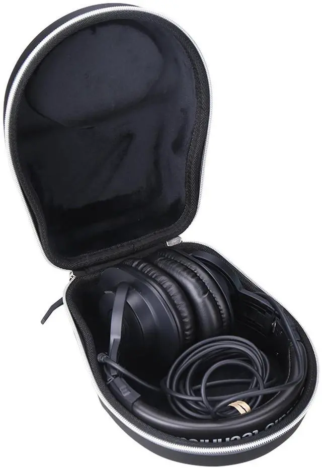 Main image of Hard Storage Case for ATH-M20/M30/M40/M50 X/BT/WH/BTW Professional Headphones - Travel Case for ATH-M50xBT2IBONLY CASE (Black)