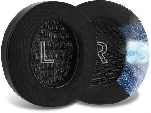 Main image of Professional Cooling Gel Replacement Earpads for Anker Soundcore Life Q30/Q35 Headphones, Ear Pads Cushions with Ice Silk Fabric, High-Density Noise Isolation Foam - Black
