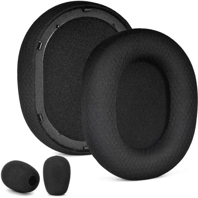 Main image of Mesh Fabric Earpads for Razer BlackShark V2 Pro 2023 Edition Headset | (Does Not Fit 2020-2022 Model)Replacement Ear Cushion High-Density Noise Cancelling Foam