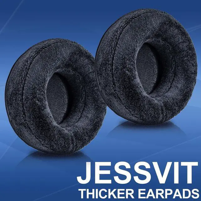 Alt view image 7 of 7 - Velour Virtuoso XT Ear Pads Replacement for Virtuoso RGB Wireless SE XT Headset, More - Softer Memory Foam, Added Thickness, Extra Durability (Black)