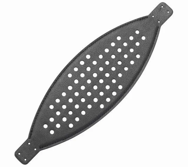 Alt view image 5 of 7 - AHG Premium Sheepskin Ear Pads and Cowhide Headband Strap Compatible with Audeze LCD Headsets (Black) | FlexiSoft Foam