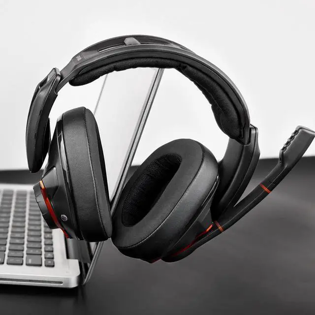 Alt view image 3 of 6 - Earpads for Sennheiser GSP500/GSP550/GSP600 - Black | for GSP500, GSP550, GSP600, GSP601, GSP602, GSP670, H6 Pro Gaming Headphones
