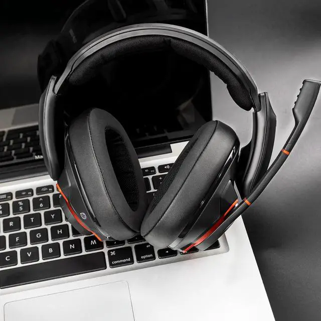 Alt view image 6 of 6 - Earpads for Sennheiser GSP500/GSP550/GSP600 - Black | for GSP500, GSP550, GSP600, GSP601, GSP602, GSP670, H6 Pro Gaming Headphones