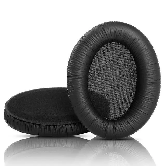 Alt view image 5 of 6 - HD206 Earpad Headband Replacement for Sennheiser HD 206 HD201 HD180 Headset | Ear Pads Cushions with Protein Leather & Memory Foam Covers - Black