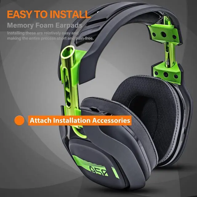 Alt view image 2 of 7 - A50 Mod Kit Gen 3 - Cooling Gel Earpads Compatible with Astro A50 Gen 3 Headset I Ear Pads/Headband/Replacement Ear Cushions/Microphone Foam - Not Suitable for A50 Gen 4 (Breathable Mesh)