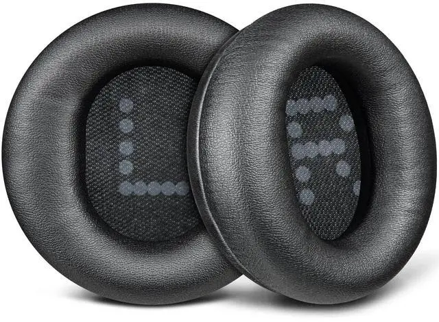 Main image of Earpads for CMF by Nothing Headphone Pro ANC Wireless Headphones, Replacement Ear Pads Cushions with Soft Protein Leather and High-Density Memory Foam - Black