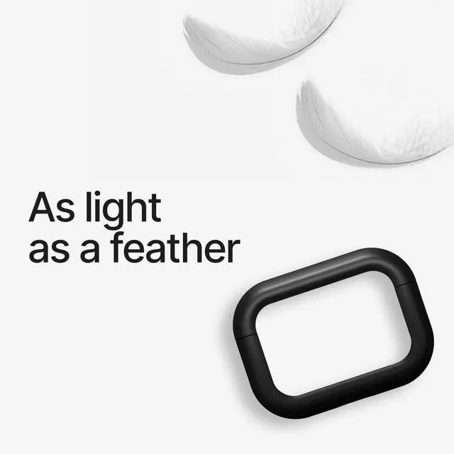 Alt view image 5 of 6 - Compatible with AirPods Pro Case (2024), Minimalist Protective Shock Absorption Aluminum Shells + Elastomer Inlays, Slide-On Fit Charging Case Cover