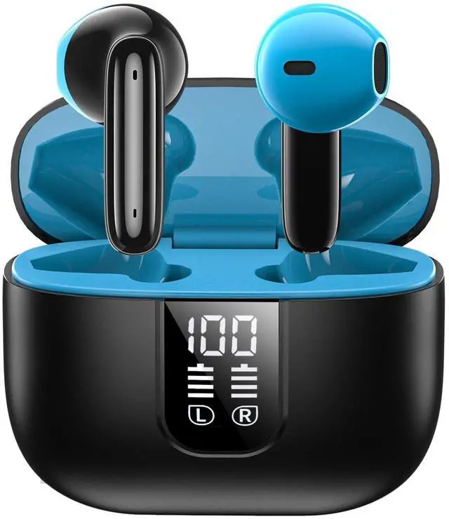 Main image of RIPT-LITE Wireless Bluetooth 5.4 Earbuds Active Noise Cancelling, Sweatproof Headphones with Mic, Touch Controls, 30-Hour Battery, IPX5 for Gym Workouts and Everyday Use