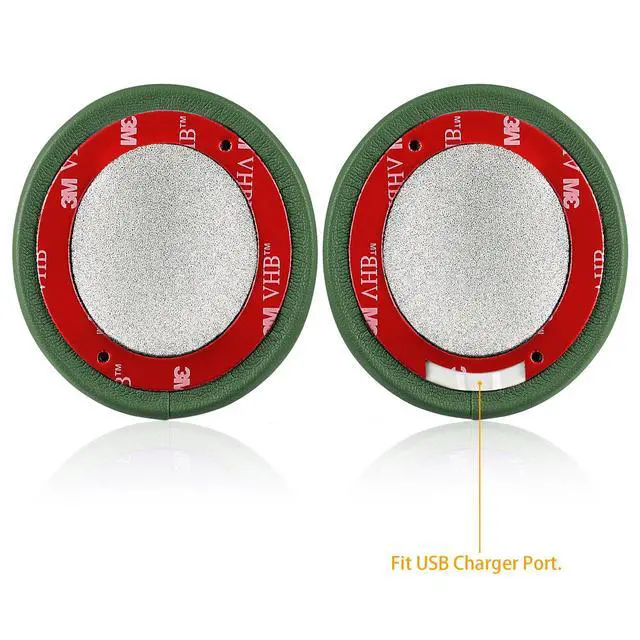 Alt view image 3 of 6 - Solo 2.0/3.0 Replacement Earpads, Memory Foam Ear Cushion Cover for Beats Solo 2.0/3.0 Wireless On Ear Headphones ONLY (Turf Green)