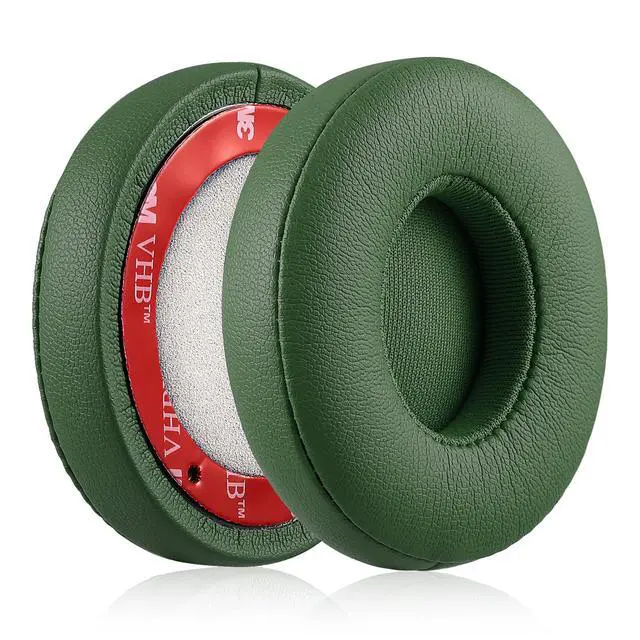 Alt view image 5 of 6 - Solo 2.0/3.0 Replacement Earpads, Memory Foam Ear Cushion Cover for Beats Solo 2.0/3.0 Wireless On Ear Headphones ONLY (Turf Green)
