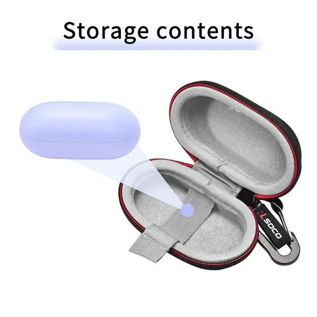 Alt view image 4 of 6 - Carrying Case for Beats Solo Buds Wireless Bluetooth Earbuds (Case Only)